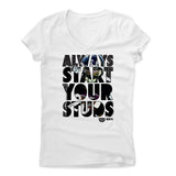 Womens Women's V-Neck White