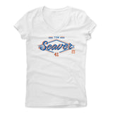 Womens Women's V-Neck White