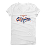 Womens Women's V-Neck White