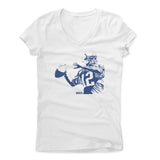 Womens Women's V-Neck White