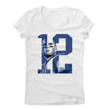 Womens Women's V-Neck White