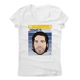 Womens Women's V-Neck White