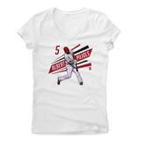 Womens Women's V-Neck White