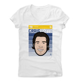 Womens Women's V-Neck White