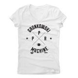 Womens Women's V-Neck White