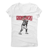 Womens Women's V-Neck White