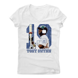 Womens Women's V-Neck White
