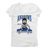 Womens Women's V-Neck White