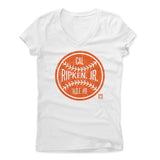 Womens Women's V-Neck White