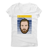Womens Women's V-Neck White