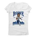 Womens Women's V-Neck White