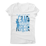 Womens Women's V-Neck White