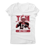 Womens Women's V-Neck White