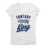 Womens Women's V-Neck White