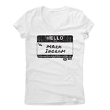 Womens Women's V-Neck White