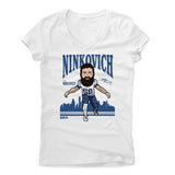 Womens Women's V-Neck White