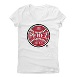 Womens Women's V-Neck White