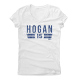 Womens Women's V-Neck White