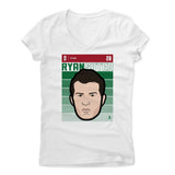 Womens Women's V-Neck White