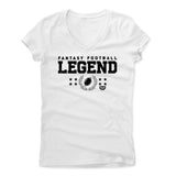 Womens Women's V-Neck White