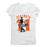 Womens Women's V-Neck White