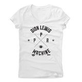 Womens Women's V-Neck White