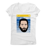 Womens Women's V-Neck White