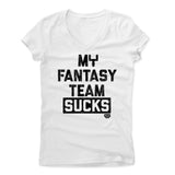 Womens Women's V-Neck White