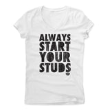 Womens Women's V-Neck White