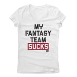 Womens Women's V-Neck White