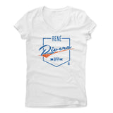 Womens Women's V-Neck White