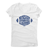 Womens Women's V-Neck White