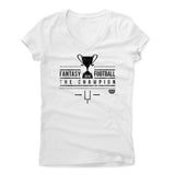 Womens Women's V-Neck White