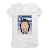 Womens Women's V-Neck White