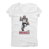 Womens Women's V-Neck White