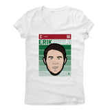 Womens Women's V-Neck White