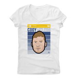 Womens Women's V-Neck White