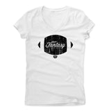 Womens Women's V-Neck White