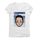 Womens Women's V-Neck White