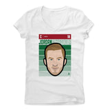 Womens Women's V-Neck White