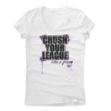 Womens Women's V-Neck White