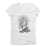 Womens Women's V-Neck White