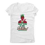Womens Women's V-Neck White