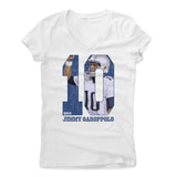 Womens Women's V-Neck White