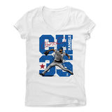 Womens Women's V-Neck White
