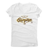 Womens Women's V-Neck White